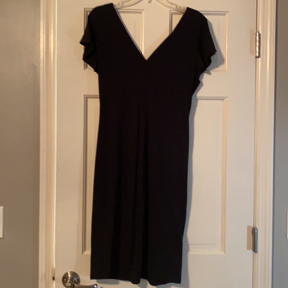 Black knit dress - Picture 2 of 3